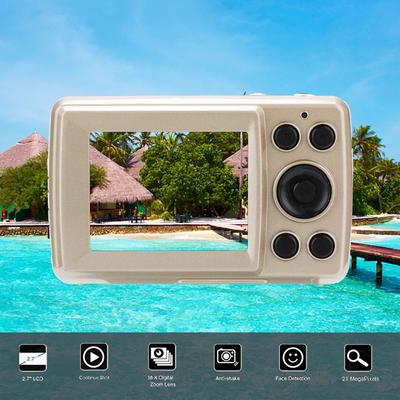 Appareil photo numérique à écran 2.4HD, caméscope à détection de visage Anti-secousse 16MP vierge