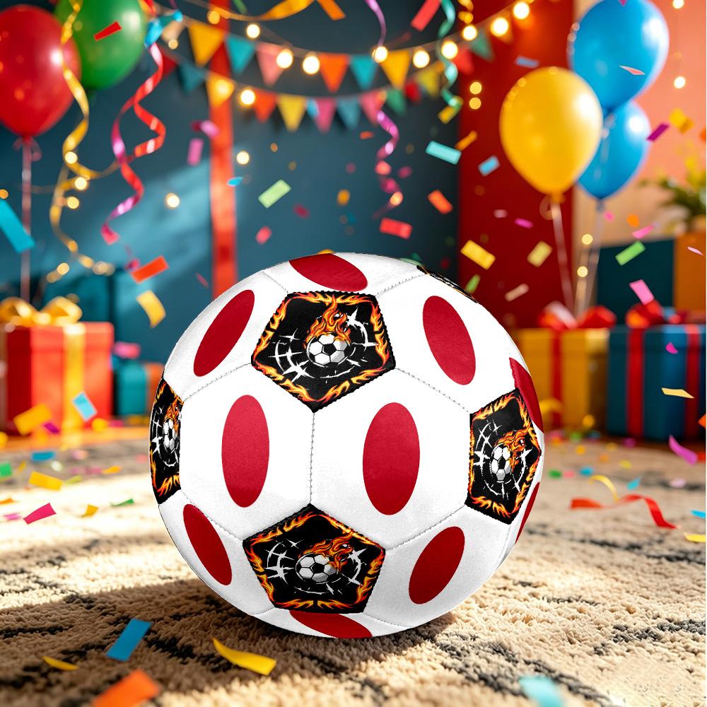 1pc Circle Symbol Size 5 Soccer Ball Professional Match Training Football Indoor &Outdoor Sports Ball Lightweight Durable c6627