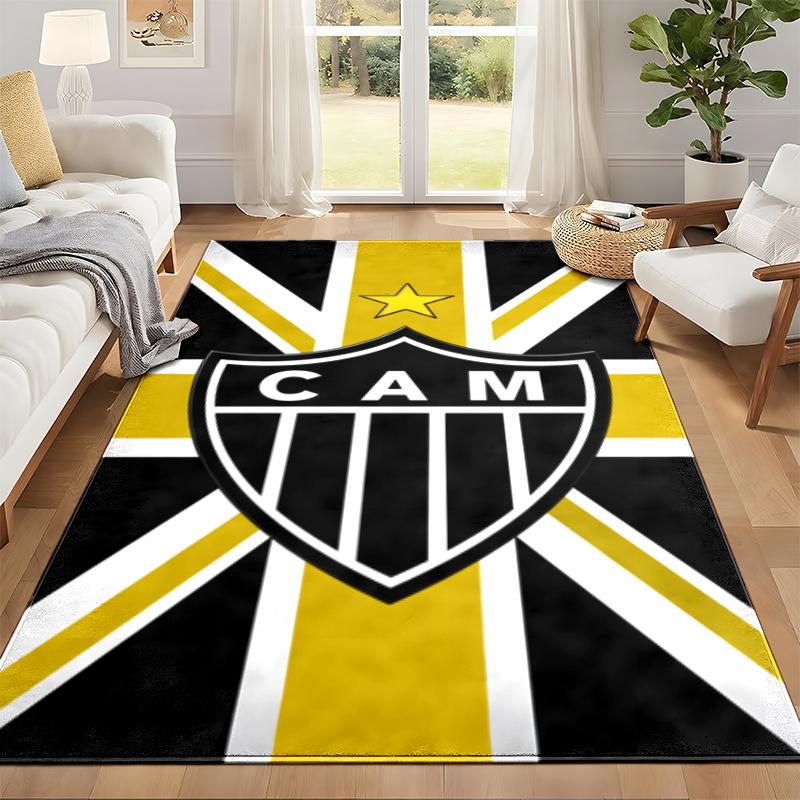 Clube Atletico Mineiro Carpet Door Mat for Living Room or Bedroom Protective Mat Under Chair Office Decoration Christmas Gift Birthday Present
