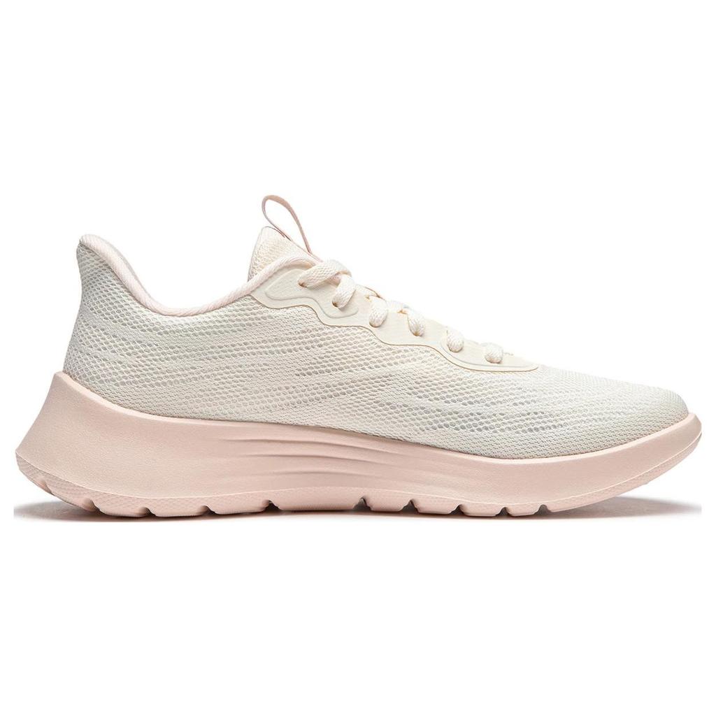 Li-Ning Lightweight Soft Rebound Casual Running Shoes Women Sneakers Pink ARSU022-3