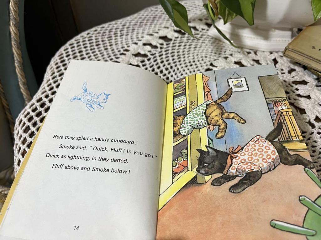 [USED] British Picture Book SMOKE and FLUFF