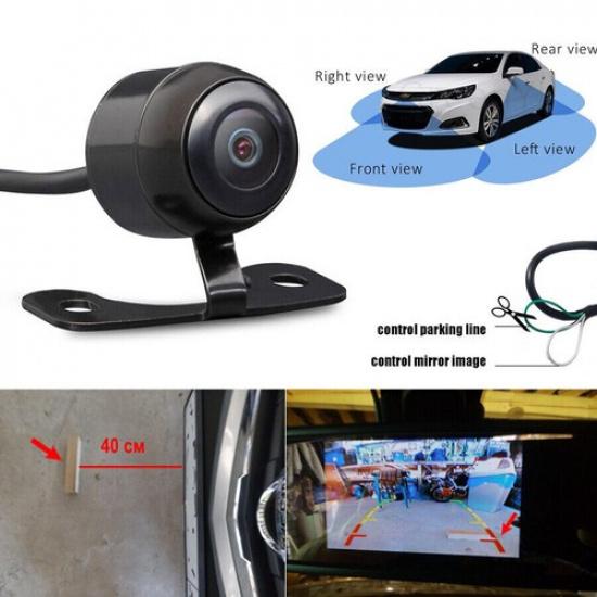Universal 12V Car Rearview Camera Parking Backup Reverse Camera Waterproof New