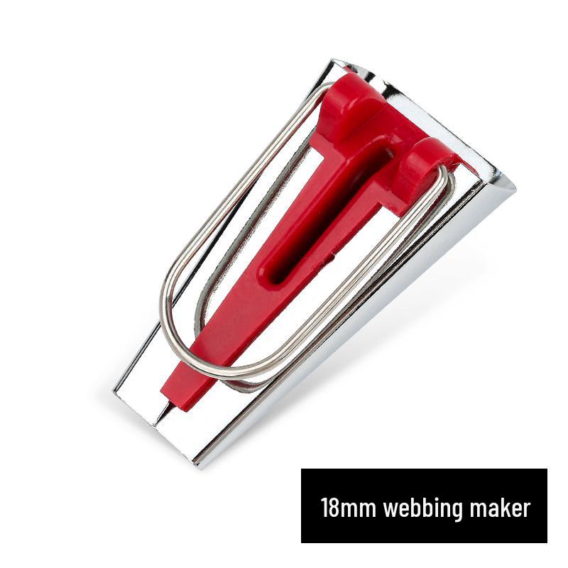 Bias Tape Maker Kit: DIY Quilting & Binding Tool Set (6-50mm)