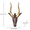 Modern Minimalist Antelope Mosaic Wall Hanging