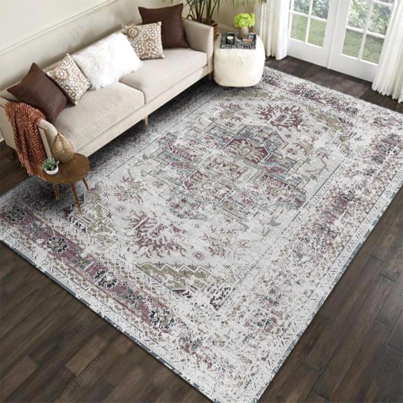 Nordic Ethnic Style Carpet Wholesale Bedroom Sofa Tea Table Tatami Bohemian Home Living Room Carpet Floor Mat