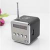1PC FM Portable Mini Radio Micro Treble Bluetooth Portable Voice For Computer Mobile Phone MP3 Music Support Micro TF Card