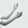 Sun Protection Long Sleeve Non-slip Sunscreen Sleeve Gloves Summer Arm Cover  Driving