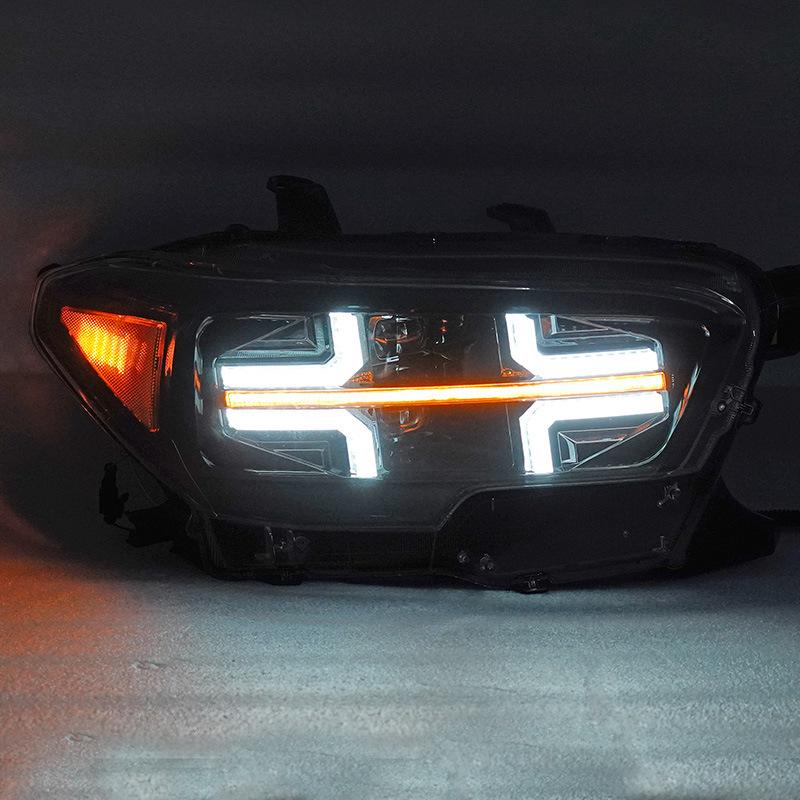 Compatible Headlight & Taillight Assembly for 2016-2023 Toyota Tacoma with Turn Signal Integration