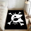 Pirate Cat Skull funny cool meme Home Bedside Rug Kitchen Bath Floor Mat Hallway Balcony Carpet Entrance Doormat hogar Decor