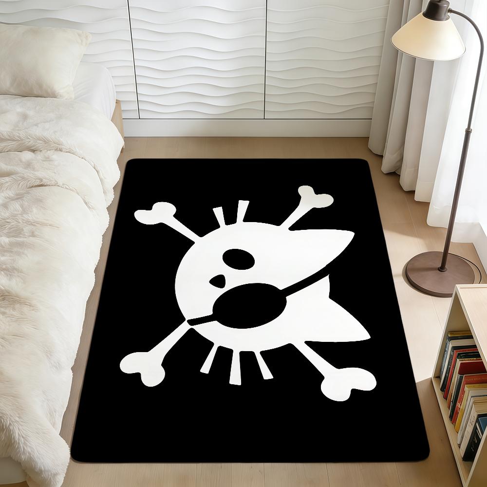 Pirate Cat Skull funny cool meme Home Bedside Rug Kitchen Bath Floor Mat Hallway Balcony Carpet Entrance Doormat hogar Decor