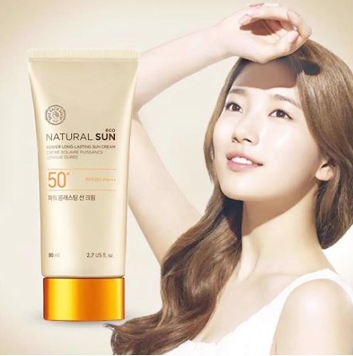 

THE FACE SHOP - Power Long-Lasting Sun Cream 80ml