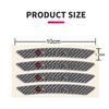 VCEJ1 4Pcs Car Wheel Hub Rim Stickers Auto Decor Decals Carbon Fiber Sticker for Mercedes Benz W211 W204 W210 W203 CLA GLA Accessories