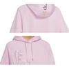 Nike Icon Knit Splicing Warm Hooded Pullover Sweatshirt Women Sweatshirts Light-Arctic-Pink Vibrant-Pink Metallic DM1741-676
