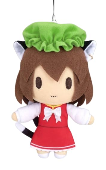 

Touhou Chen Orange Mini Plush Toy Official Merchandise with Strap and Safety Pin