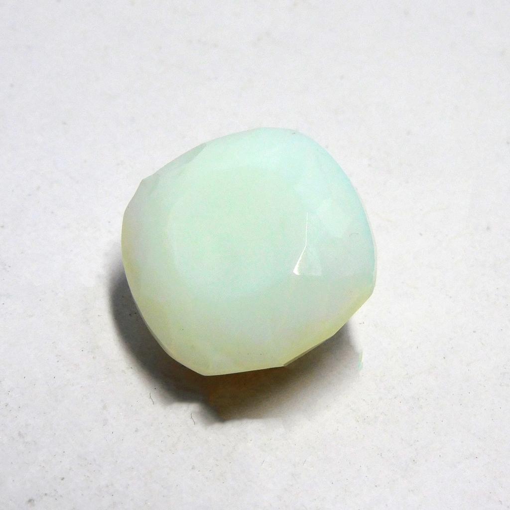 Lab-Created Opal Loose Gemstone Multicolor 40.80 ct Square Cushion Cut October Birthday Birthstone