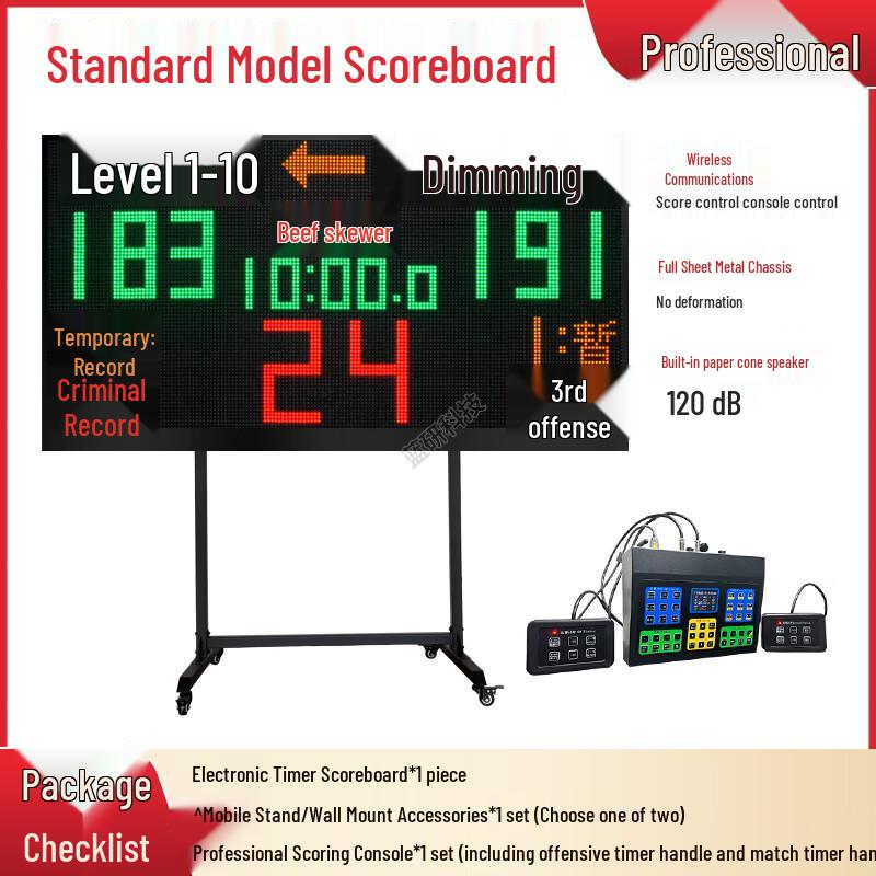 Электронное табло для профессионального баскетбола Longchan