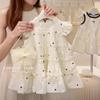 2025 Summer Girls' First Birthday Cotton Dress: Stylish Vest Skirt