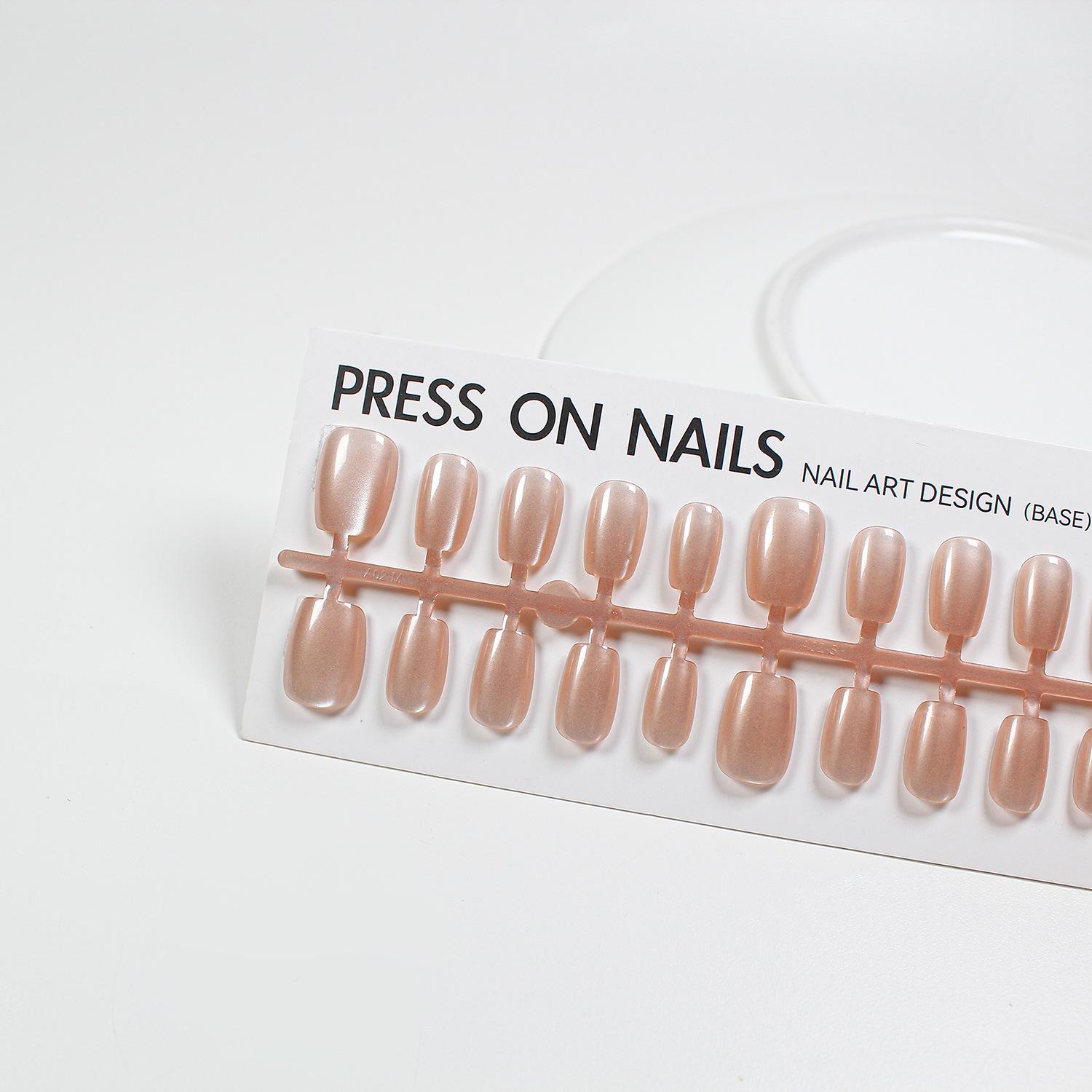 

Jiaolong Cat Eye Style Handmade Wearable Nail Tips