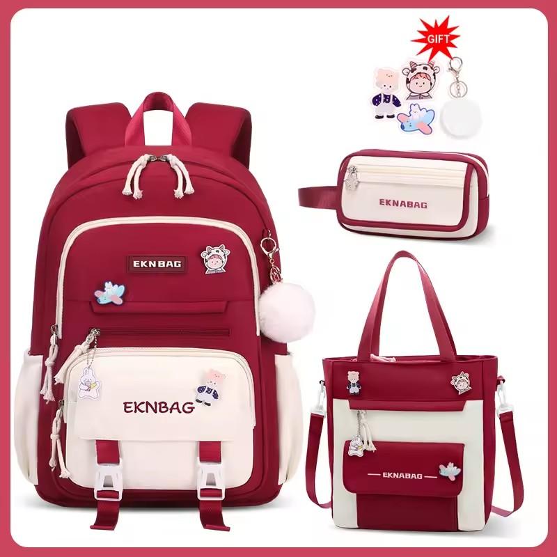 Child Girl Backpacks Primary Junior High School Bags for Girls Children Kids Bookbag Backpack New 2025 Back To School Girl Gift