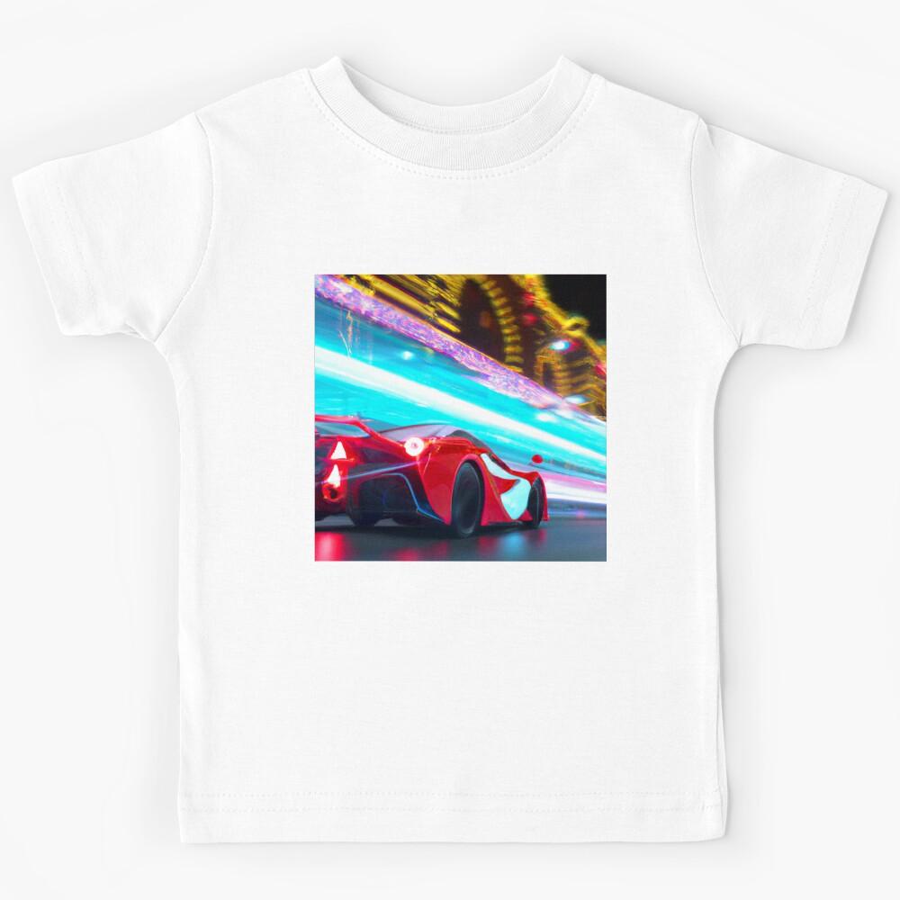 Neon Road - Ferrari LaFerrari.2 Kids T-Shirt 130