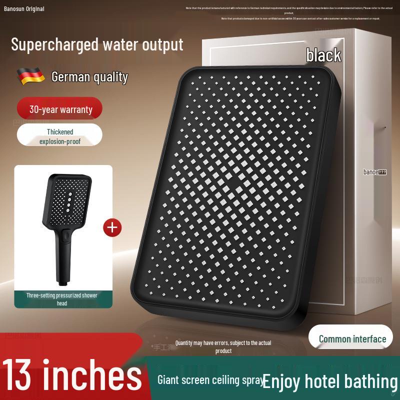 Túltöltött Nagy Egyfejes Zuhanyfej