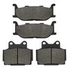 Cyleto Motorcycle Parts Front or Rear Brake Pads for Yamaha XJ600 XJ600N XJ600S Diversion XJ 600 N S 1992 1993 1994 1995-1997