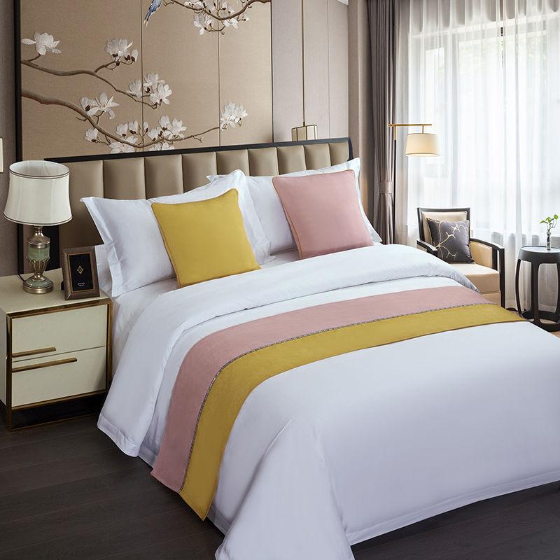 New Style Home Bed End Towel Hotel Bedding Light Luxury Beds Flag Minimally Designed Beds Runner Tea Art Tablecloth Long Tables Mat