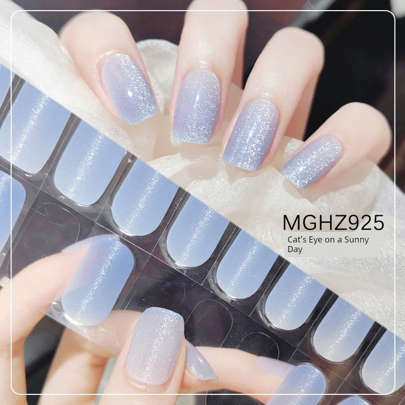 

Beauty Cap UV Nail Sticker Gel Phototherapy Bright Soft Armor Waterproof and Durable Pregnant Women Can Use Nail Stickers Ice Transparent Texture