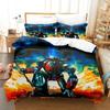 Mechanical Goldorak Boys Bedroom Bedding Single Twin Full Queen King Size Aldult Duvetcover Anime Bed Sheet Set