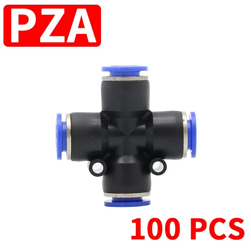 Pneumatic Fittings Pipe Connectors Quick Release Connector PU PY PK PE PV SA Air Tube 4mm 6mm 8mm 10mm Push In Hose Couping