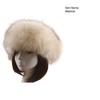 Women Autumn Winter Faux Fur Thickened Hat Outdoor Cold-proof Warm Plush Beanie