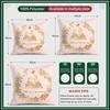 Pink Gold Christmas Theme Cushions Pillowcase Polyester Cushion Cover Throw Pillow Pillowcover Home Car Sofa Decor