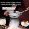304 Stainless Steel Strainer Filter Spoon Long Handle Fine Mesh Filter Spoon Fat Skimmer Spoon Food Grade Heat Resistant
