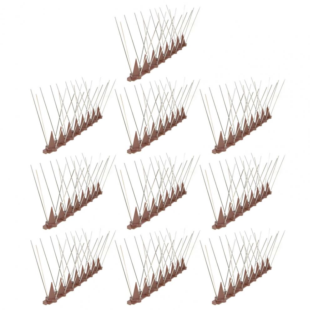 

Cat Deterrent Fence Spikes Bird Deterrent Spikes for Fence Wall Anti Climb Cat Pigeon Repellent Garden Bird Spikes
