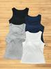 Ice Silk Spaghetti Strap Women's Tank Top with Chest Pads - Comfortable Summer Fashion for Europe and America