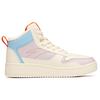 New Anta Life Collection Slip Resistant High Top Skateboard Shoes Women's White Purple Blue 922038010-10