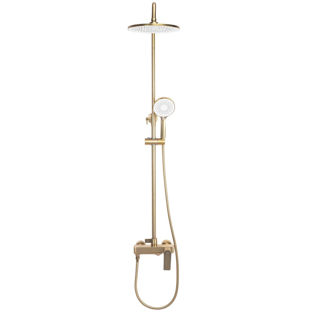 Avalon Gold Brushed Shower Set Sku Rea-p2400