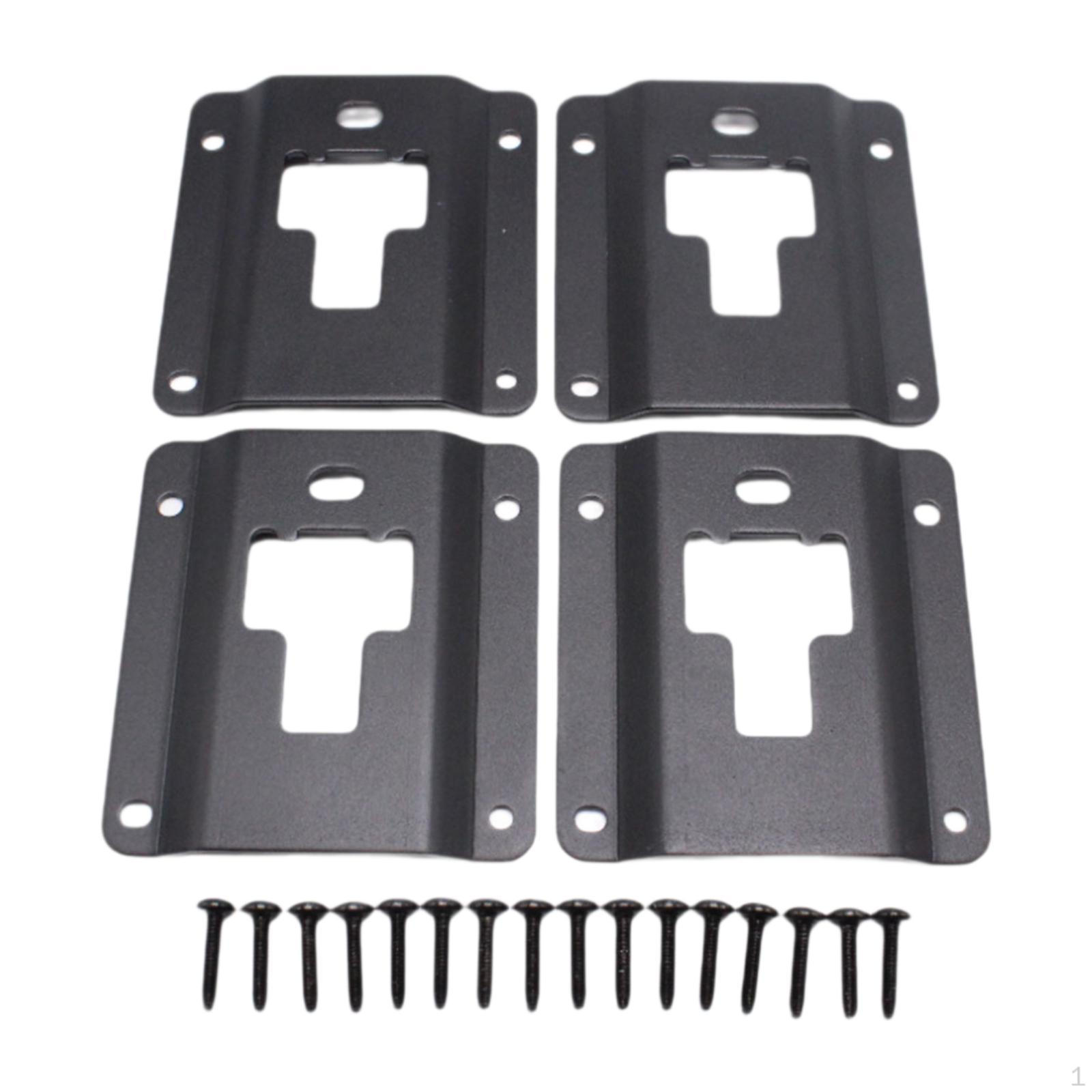 

Truck Bed Cargo Tie Down Brackets Cleats Spare Part Car Accessories with Screws for F-150