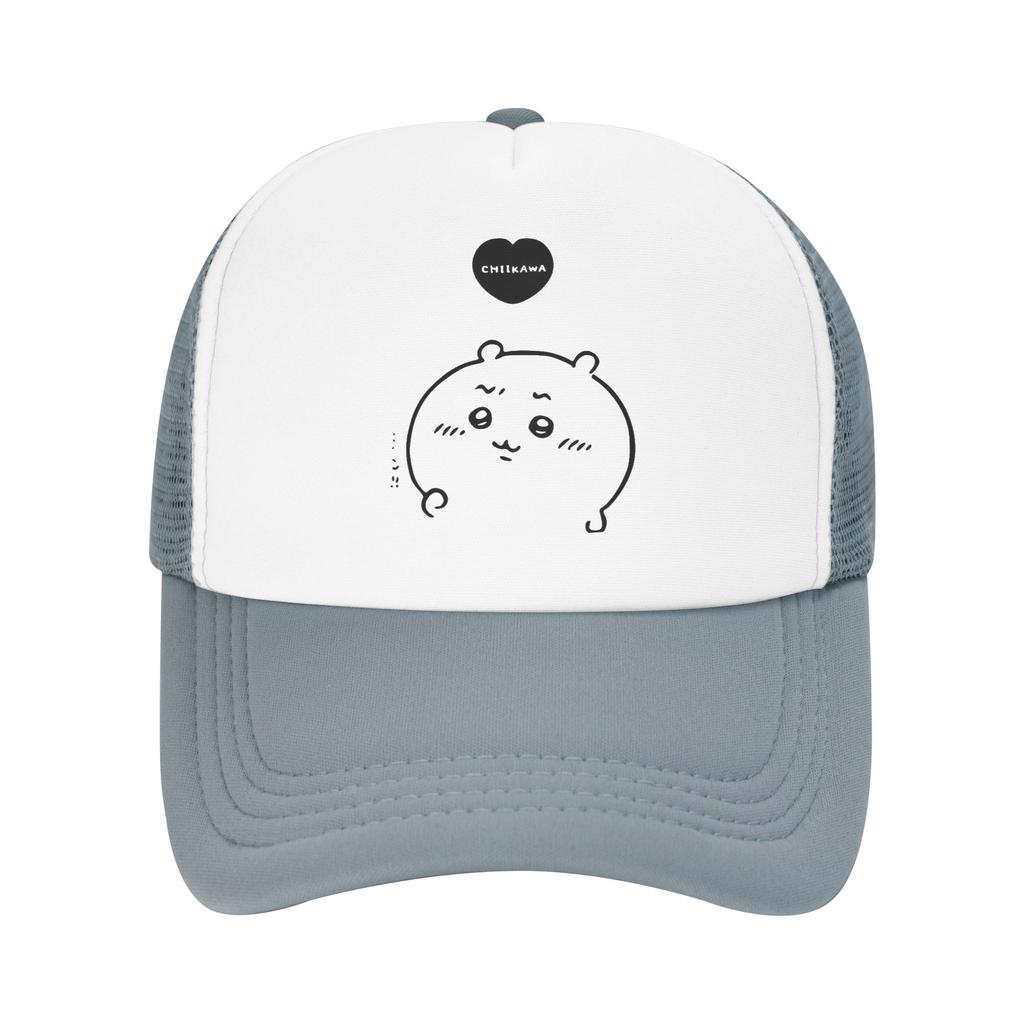 Chiikawas Heart Cute Bear Cat Trucker Cap Adult Hat Trucker Hat Trucker Cap Adjustable Snapback Caps Mesh Baseball Cap Summer
