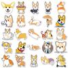 Cute Cartoon Corgi Stickers: Waterproof Decals for Laptops, Cars, and More (50-Pack)