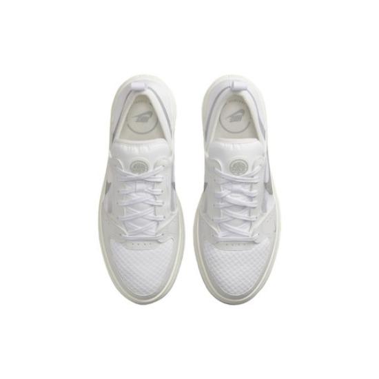 Nike Court Vision Alta Low White Metallic Silver W - CW6536-102