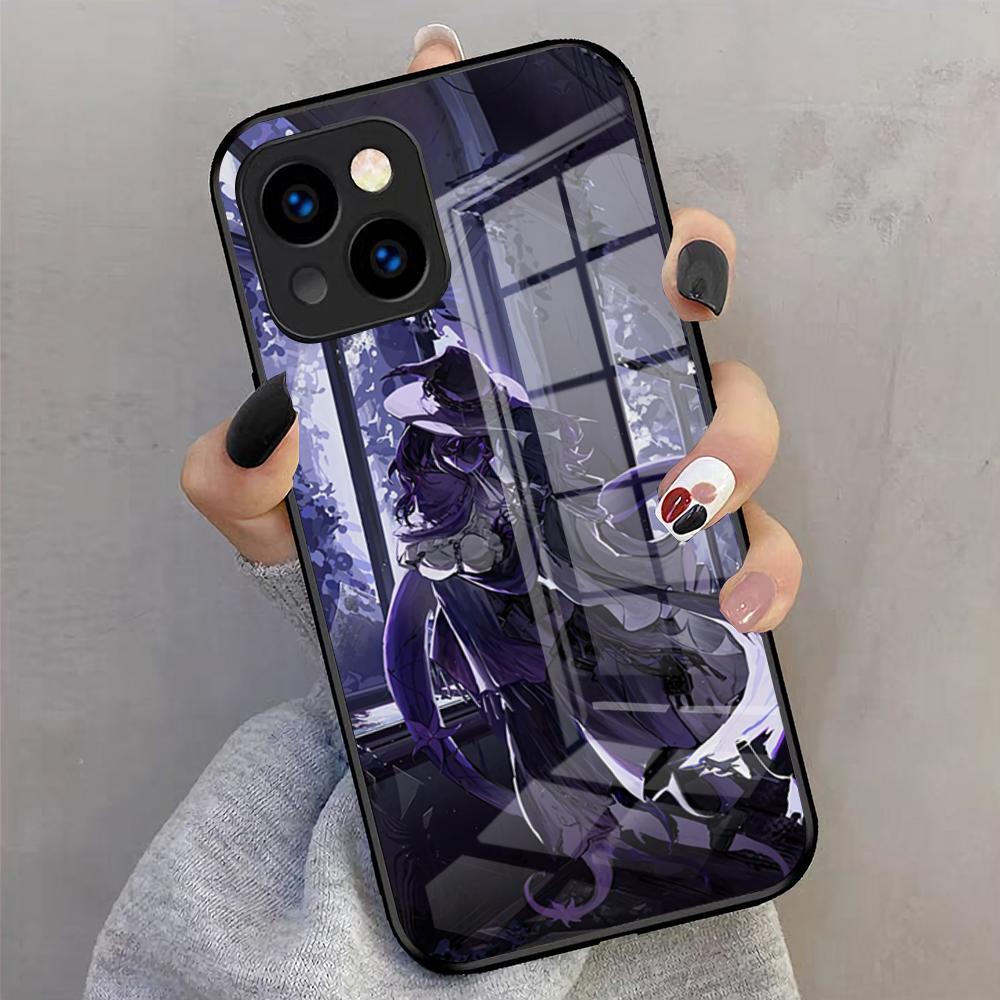 A-Azuretime Two Time A-Azure Phone Case For IPhone 17 Pro Max 16 15 14 Pro Max 13 11 X Xs Xr 8 7Plus Glass Cover