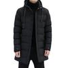 Mittellange und lange wattierte Kleidung Herren Kapuzen-Baumwolljacke Winter Neue Workwear-Baumwolljacke Lange Baumwolljacken