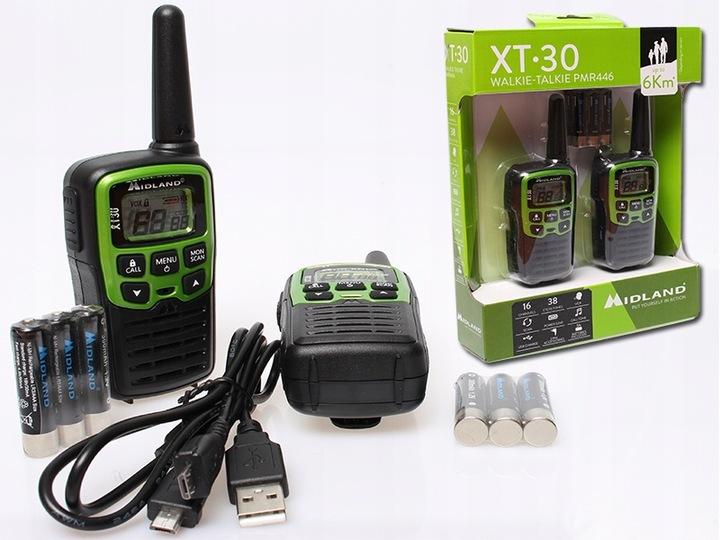 Krótkofalówki Pmr Midland Xt30 Walkie Takie