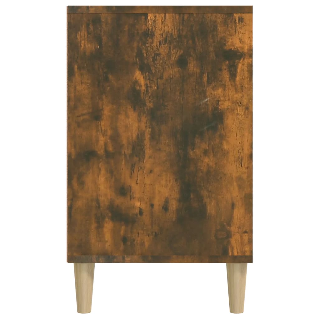 Shoe Rack Smoked Oak 102 x 36 x 60 cm Engineered Wood