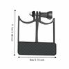 Plastic Gimbal Adapter Mount Black Horizontal Vertical Switching Gimbal Mount Plate for DJI OSMO 8/7P/7/6 OM5 6 /OSMO Mobile4 3