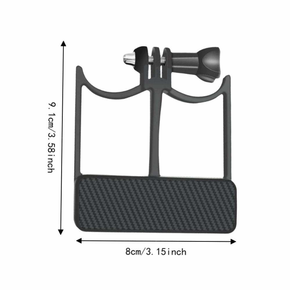 Plastic Gimbal Adapter Mount Black Horizontal Vertical Switching Gimbal Mount Plate for DJI OSMO 8/7P/7/6 OM5 6 /OSMO Mobile4 3