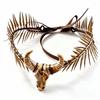 Vintage Style Floral Wreath Headband Artificial Floral Fairy Headpiece Elf Tiara Crown  Halloween