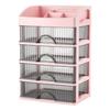 Portable Sturdy PP Drawer Cabinet Home Accessory for Desktop Organization Stylish for Various Office Items Storage
