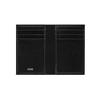 Dior Embroidered Classic Monogram Print Long Two-Fold Canvas Bag Card Holder Wallet Men Wallet Black 2ESCH138YSE_H05E